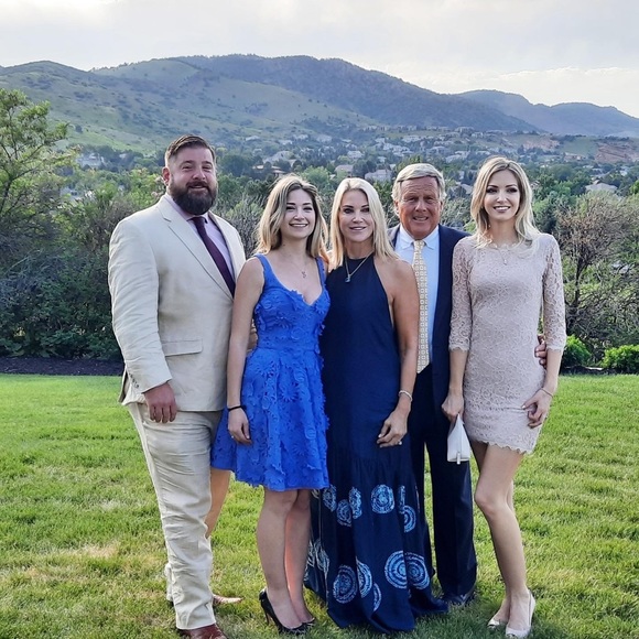 Nicole Miller blue 3D lace dress - Picture 9 of 9